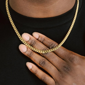 6mm Cuban Link Chain Gold